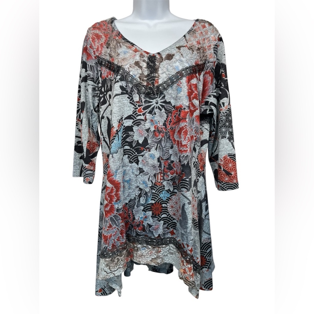 One World tunic top size large